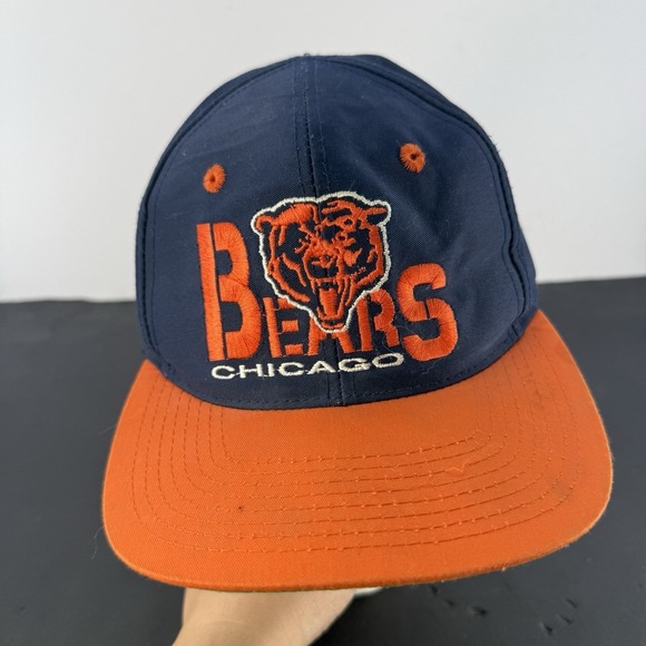 East Port Other - Vintage 90s Chicago Bears Snapback Hat East Port NFL Football Embroidered Cap